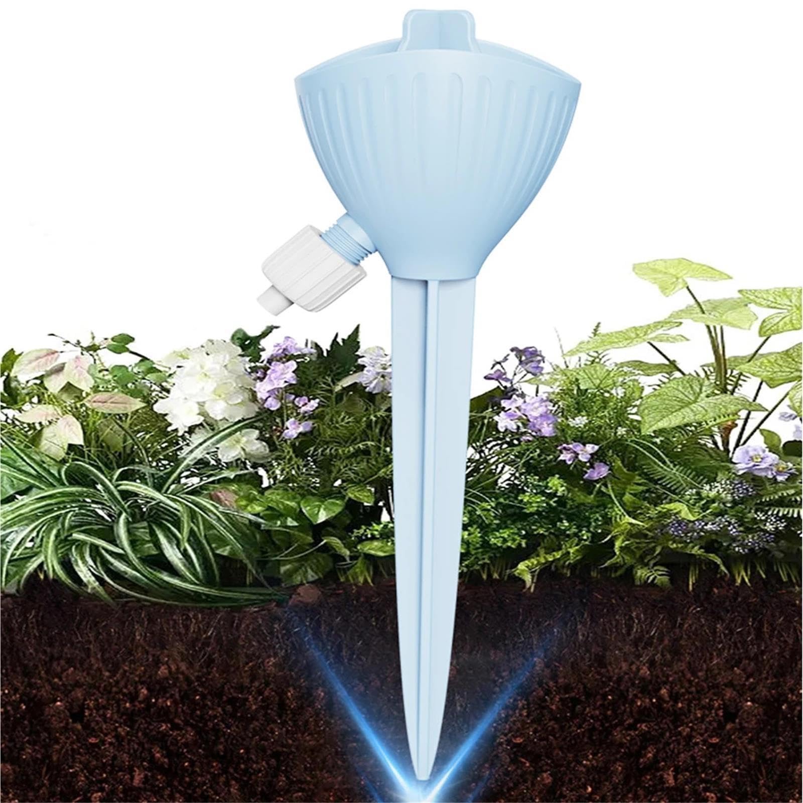 Cônes pour arrosage Système d'irrigation goutte à automatique, arrosage des plantes fleurs(10pcs Green)