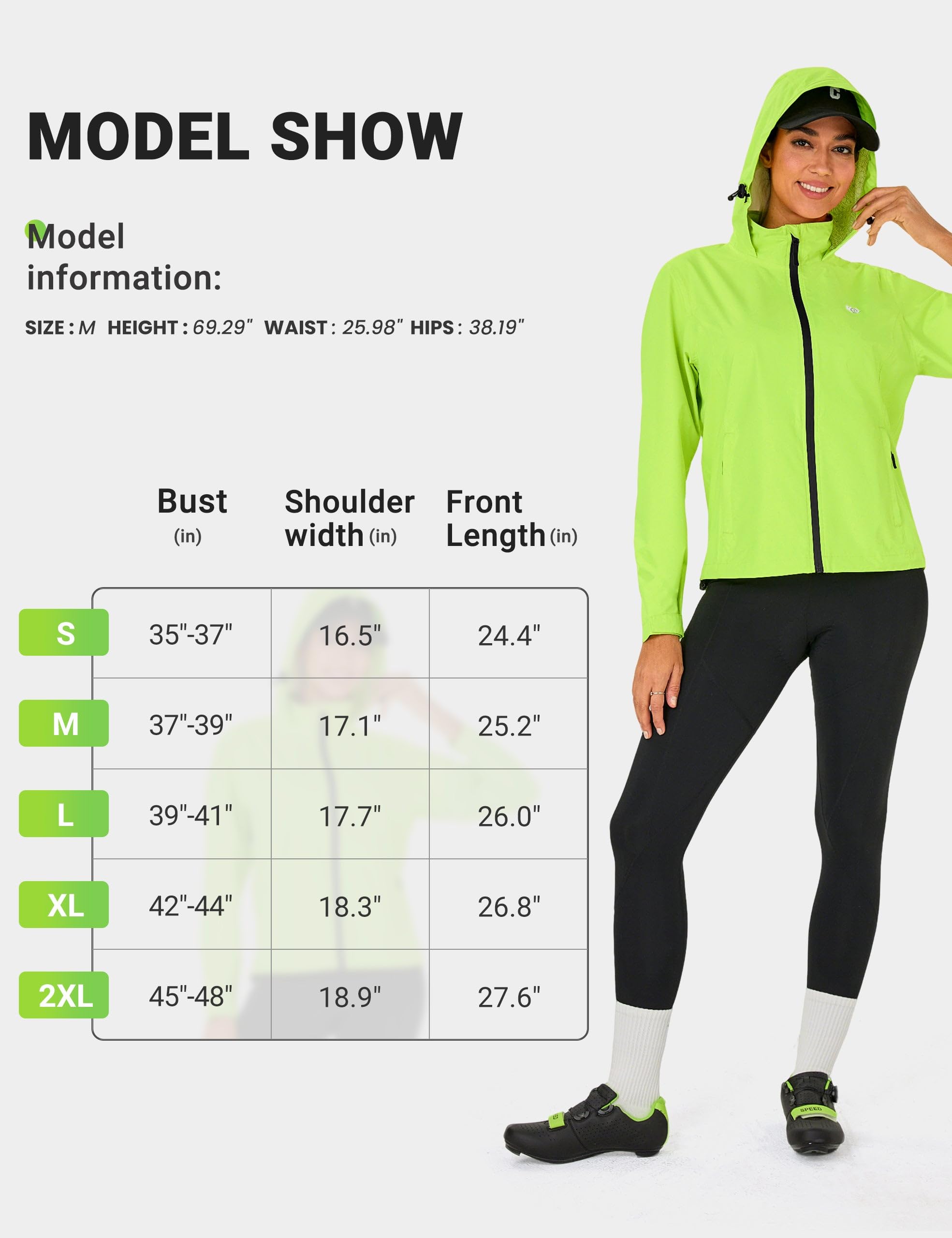 FitsT4 Sports Veste de cyclisme pour femme - Imperméable - Respirante - Coupe-vent - Pour l'été - Veste d'extérieur réfléchissante