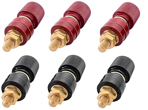 WWZMDiB Terminal de batería remota de cobre puro de 6 piezas (M6,14") disponible en Yaxa Peru