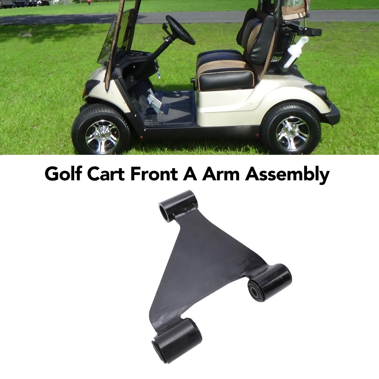 Generic Przedni Wahacz EZGO RXV, Wytrzymały Stalowy Wahacz Zapewniający lepszą wydajność Zawieszenia, Pasuje do Wózków Golfowych od 2008 r.