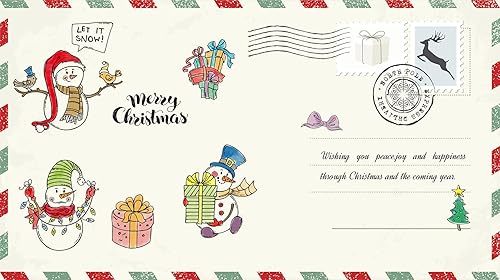 Miniatura 4 de Palabras de muñeco de nieve de Feliz Navidad, sellos transparentes para hacer tarjetas, decoración álbum de recortes
