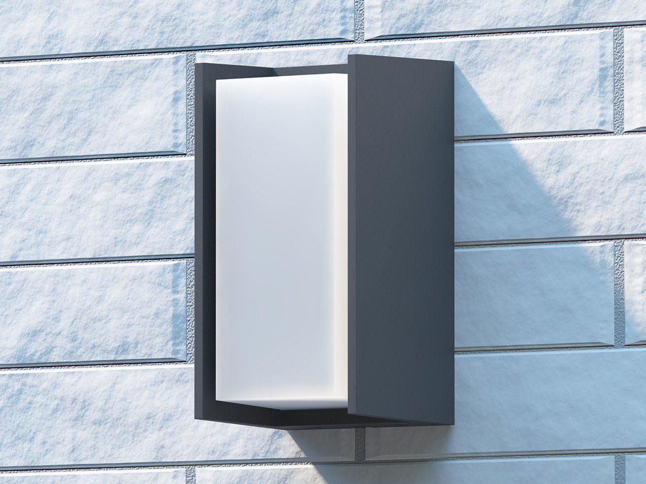 Philips LED Bridge Lampada a Parete per Esterni, Attacco E27, Antracite