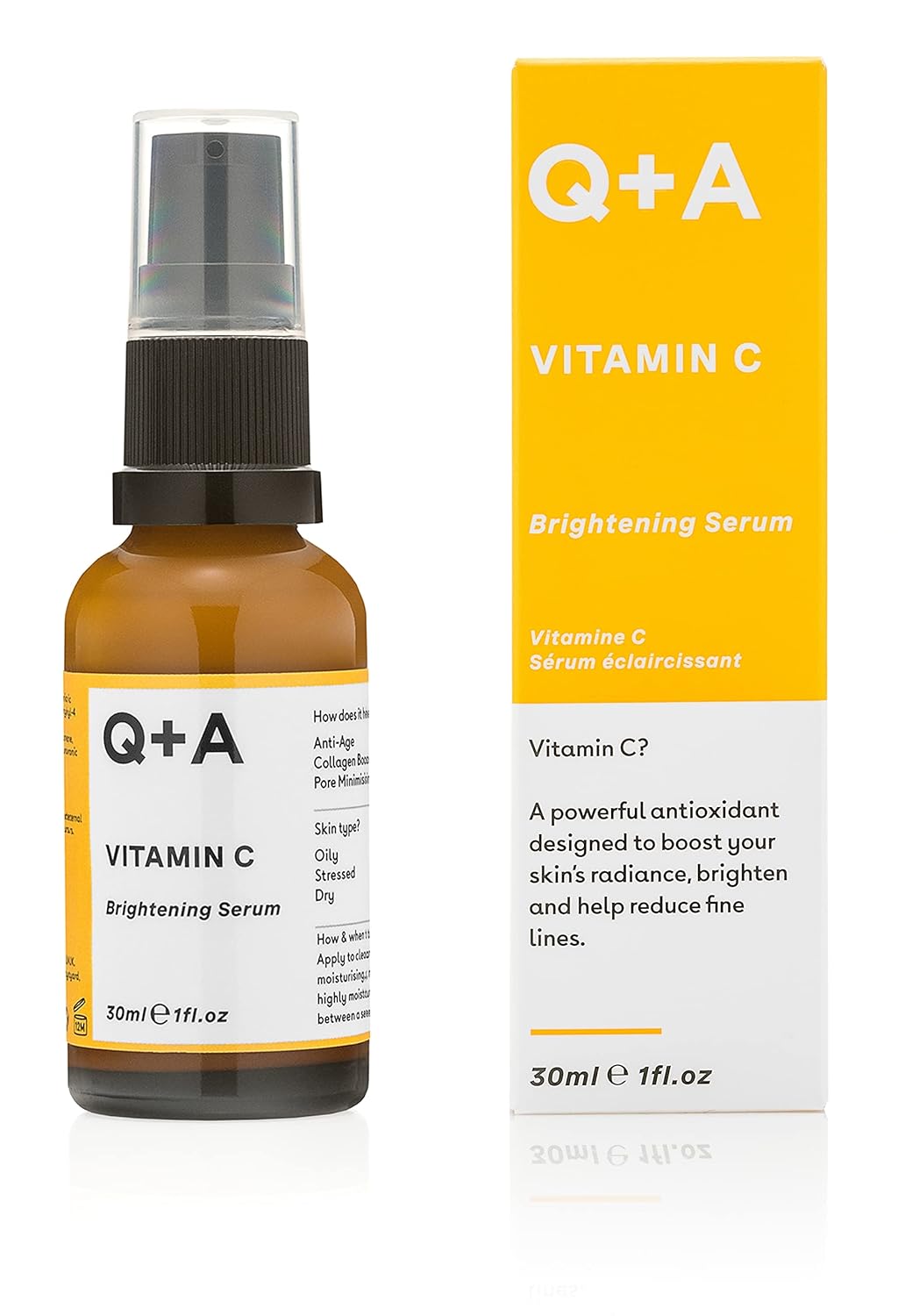 Q+A Vitamin C Brightening Face Serum (30ml),... Q+A Vitamin C Brightening Face Serum (30ml),...