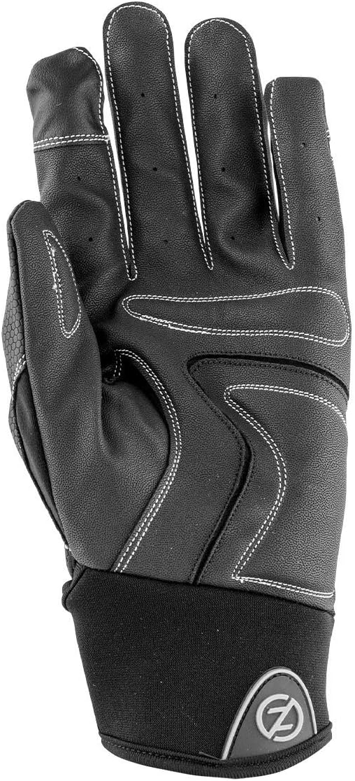 Zero Friction Men's Universal-Fit Performance Work Gloves, Black