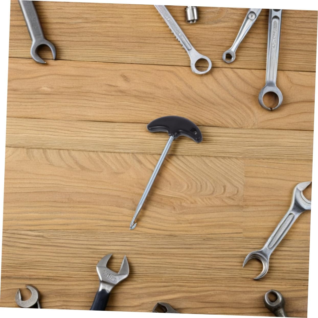 VALICLUD Exhaust Spring Puller Hooks for Motorcycle t Handle Exhaust Hanger Tool Spring Hook