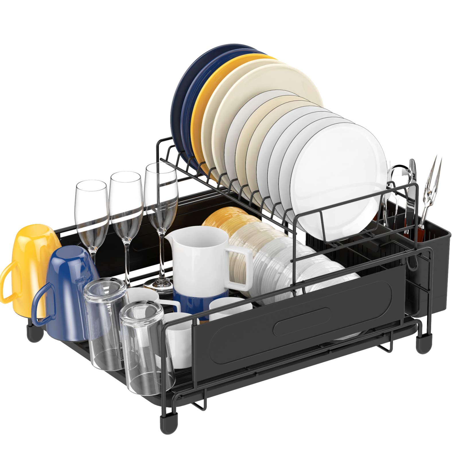 Dish Drying Rack Ispecle 2 Tier Dish Rack With Cup | Desertcart INDIA