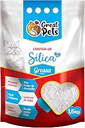 Silica 1,6kg Great Pets para Gatos, 1,6kg