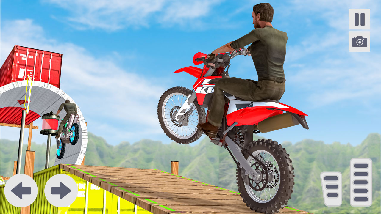 Ultimate Bike Stunt Multiplayer Game: Crazy Rider Racing Ramp - Extreme