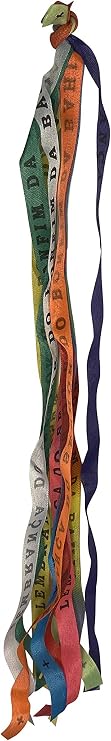 Brazilian Good Luck Wish Bracelets from Salvador Brazil (10x and 12x fitas), Classic Size 9mm x 40cm, Nylon, Band, no gemstone