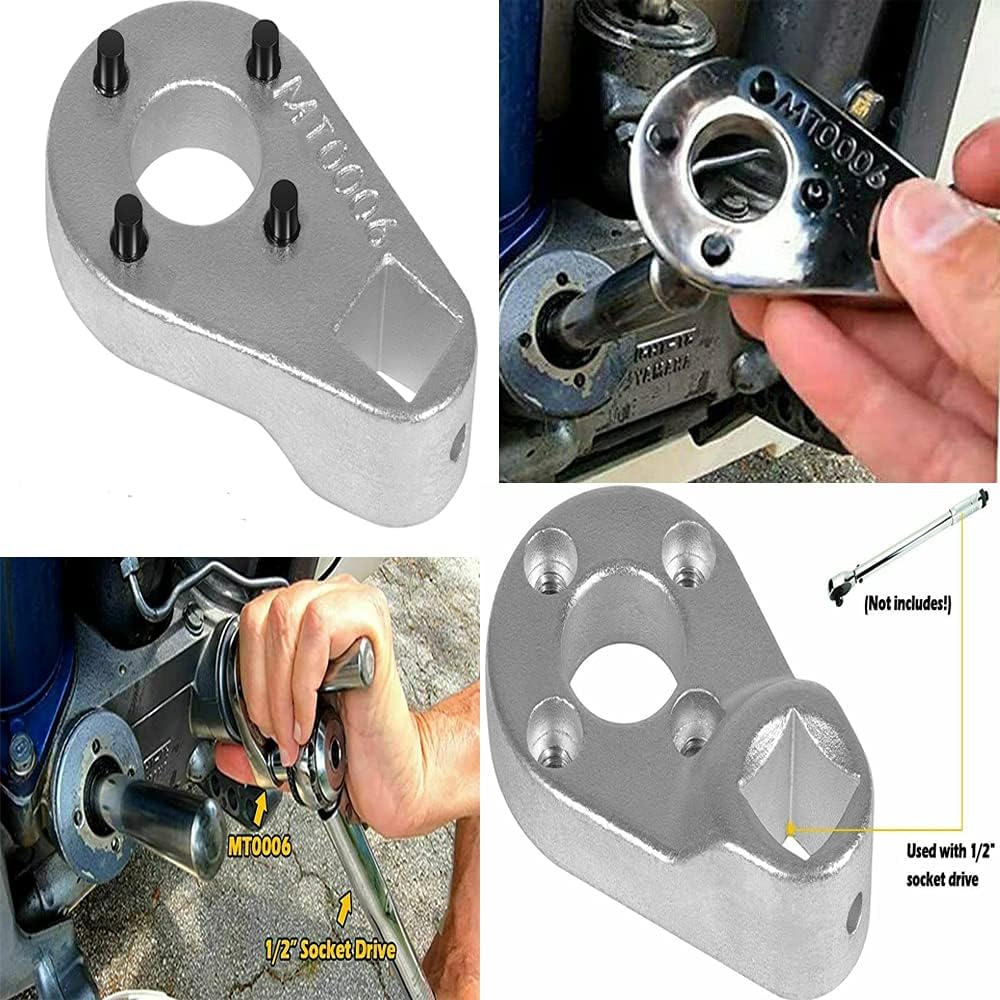 Trim/Tilt Pin Wrench AMT0006-32mm x 4.5/4mm Remove Trim/Tilt Caps on Hydraulic Cylinders Suitable for Yamaha, Suzuki, Johnson, Evinrude, Honda Outboards
