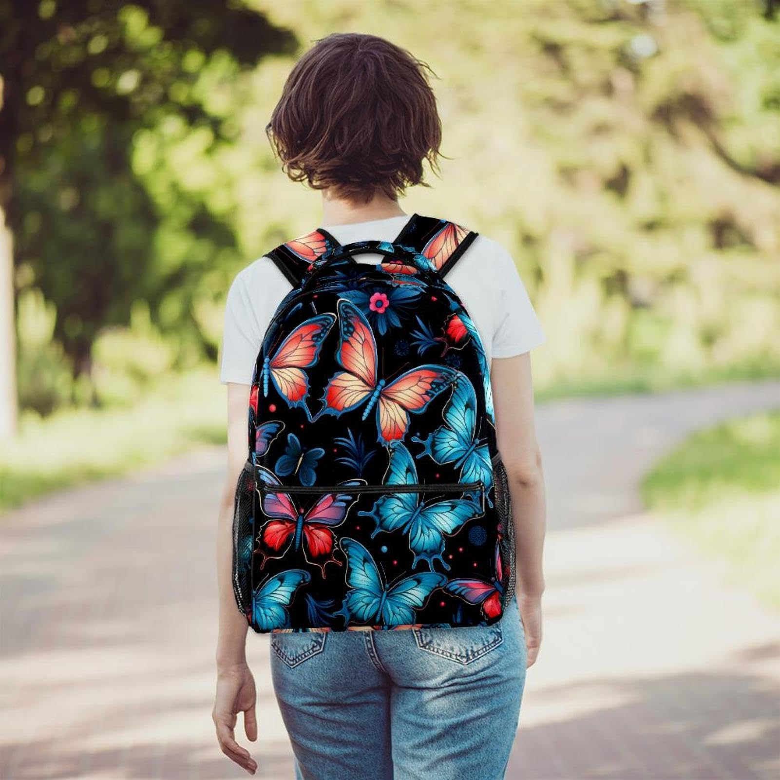 Zaino scolastico per uomini e donne, borsa da viaggio per computer portatile, zaino leggero per università, zaino casual per libri