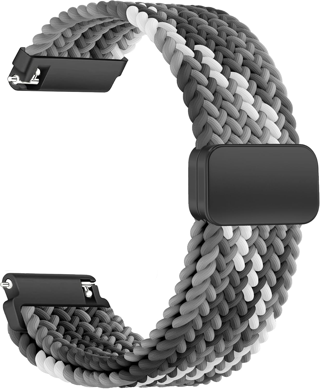 ID208 Plus Smart Watch Band, 22mm Elastic Band for Fitpolo/Quican/Aeac/Tensky ID208 Plus Smartwatch, Elastic Soft Nylon Straps for Women Men