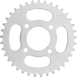 Rear Sprocket Cog, Carbon Steel 420 Chain 37 Teeth 48mm Chain Sprocket Cog Rear Drive Sprocket for 50cc 90cc 110cc 125cc Chinese ATV Dirt Pit Bike Quad Trike Motorcycle