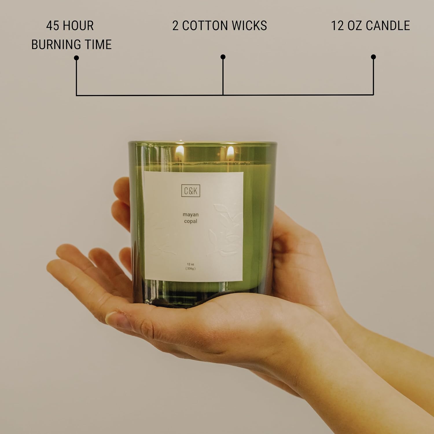 Craft & Kin Home Fragrance Bundle | Mayan Copal Scented Candle & Reed Diffuser Set for Men | Premium Soy Candle with Wood Wicks | Long Lasting Candles & Diffusers