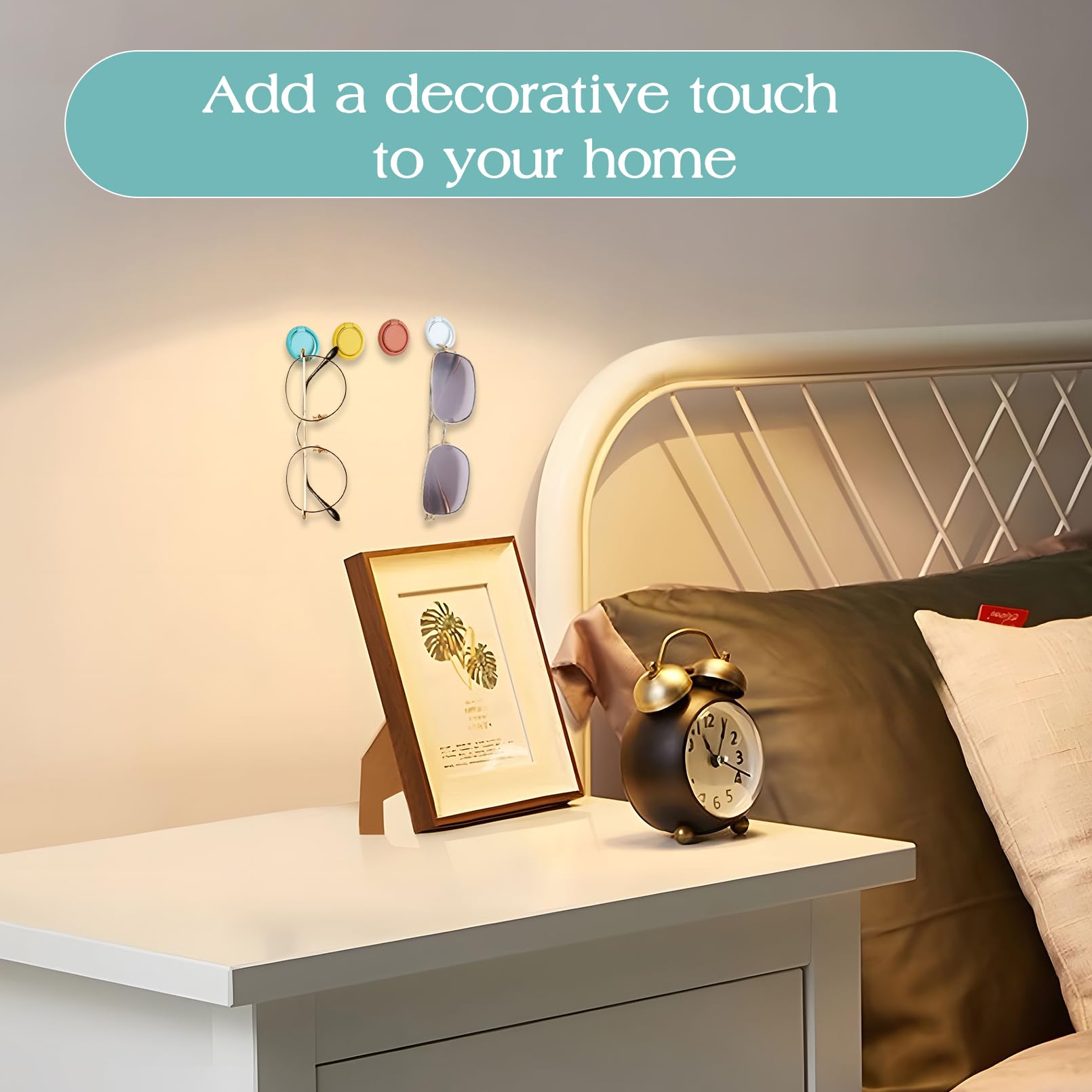 Porta Occhiali Da Parete In Acrilico - Per 7 Paia Di Occhiali - Foto 3