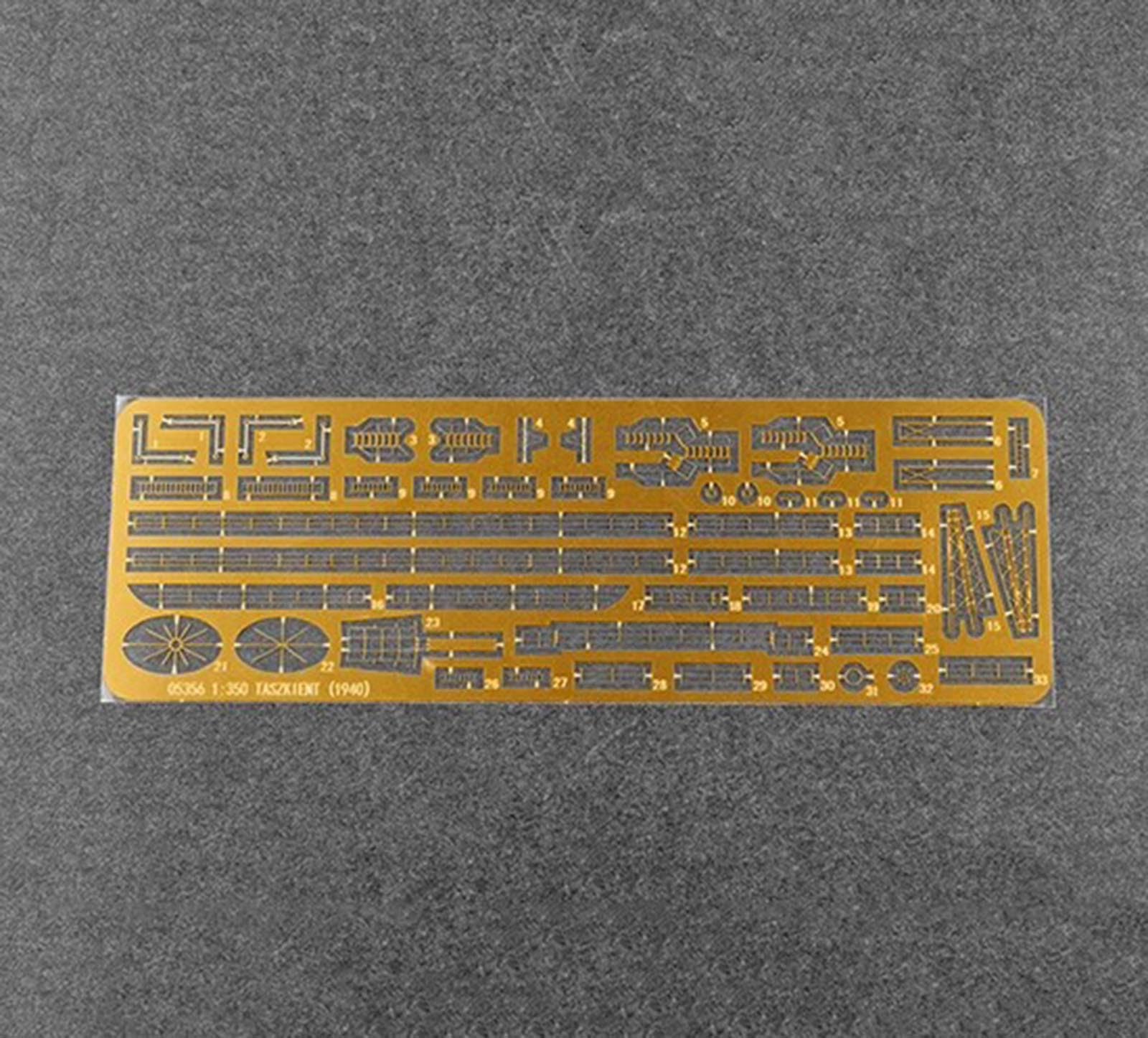 Russian Destroyer Taszkient 1940 Kit di Modellino Nave da Guerra Plastica Scala 1/350, Giocattoli e Regali per Adulti, 15,8 x 2 Pollici
