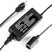 Vista 1 de SINGARO Convertidor de CA a CC, 110-240V a 12V 5A 60W Enchufe para encendedor de cigarrillos de coche, Adaptador de encendedor de cigarrillos