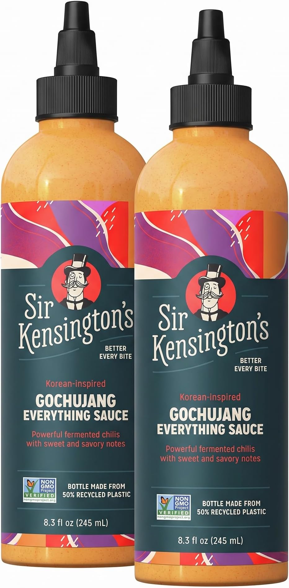 Sir Kensington's Everything Sauce Gochujang Dressing Dip and Drizzle Keto Diet Certified Dairy Free Gluten Free Non- GMO Project Verified Shelf-Stable 8.3 oz (Pack of 2)