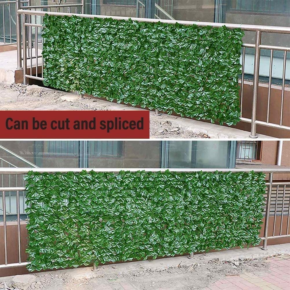 SDKFJ Sichtschutz Zaun Wand Landschaftsbau Knstliche Efeu Rolle DIY  Spleikombination fr Balkon Terrasse Garten im Freien  Anpassbar(Color:,Size:2x6m) : Amazon.de: Garten