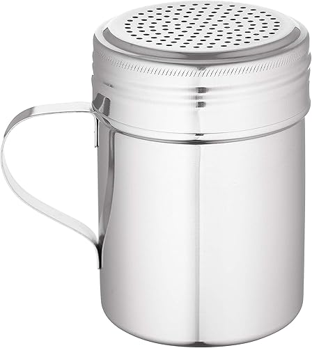 Miniatura 1 de [1 unidad] Juego de coctelera versátil de acero inoxidable de 10 onzas, sal, pimienta, azúcar, condimentos, orégano, especias para restaurantes,