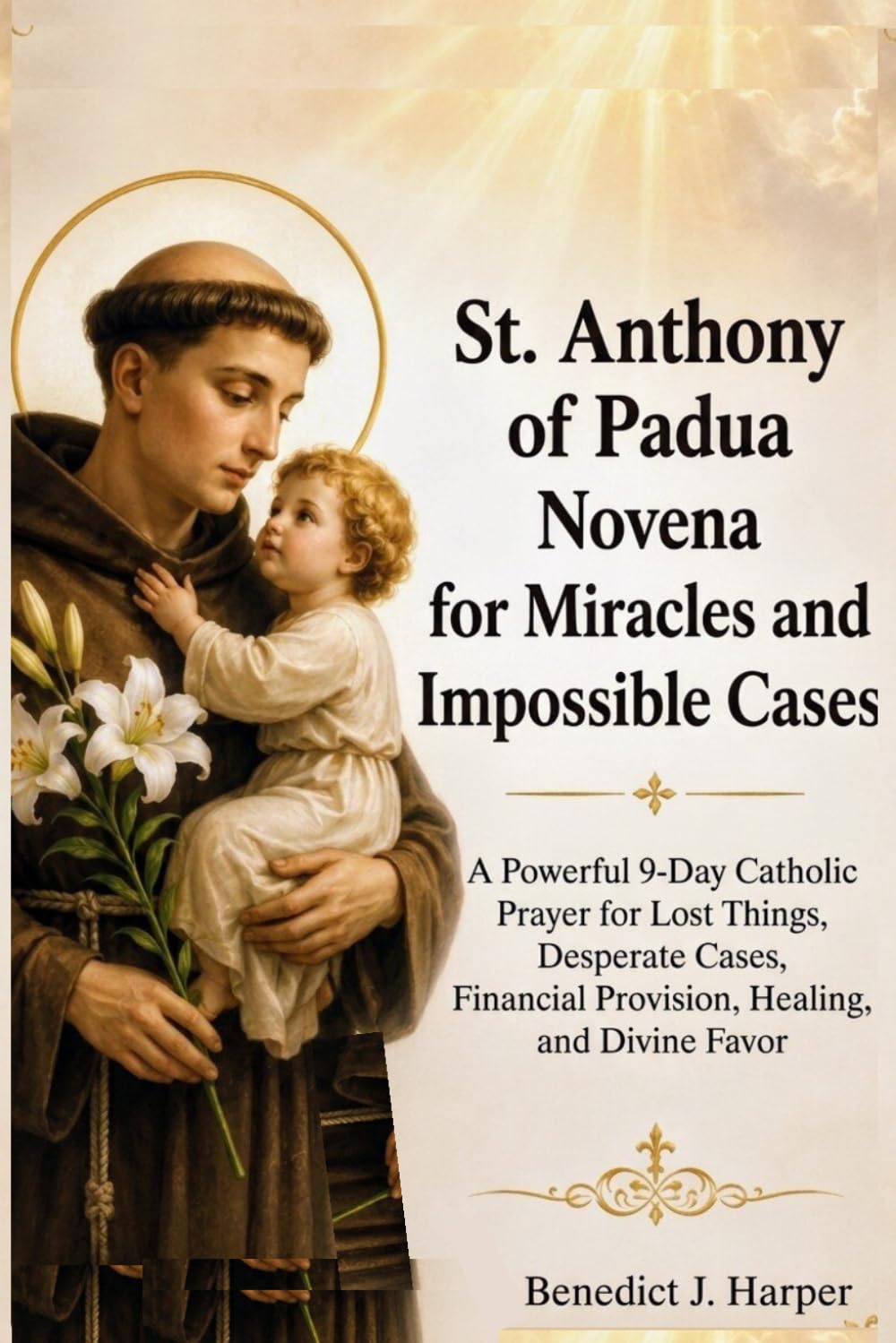 St. Anthony of Padua Novena for Miracles and Impossible Cases: A Powerful 9-Day Catholic Prayer for Lost Things, Desperate Cases, Financial Provision, Healing, and Divine Favor