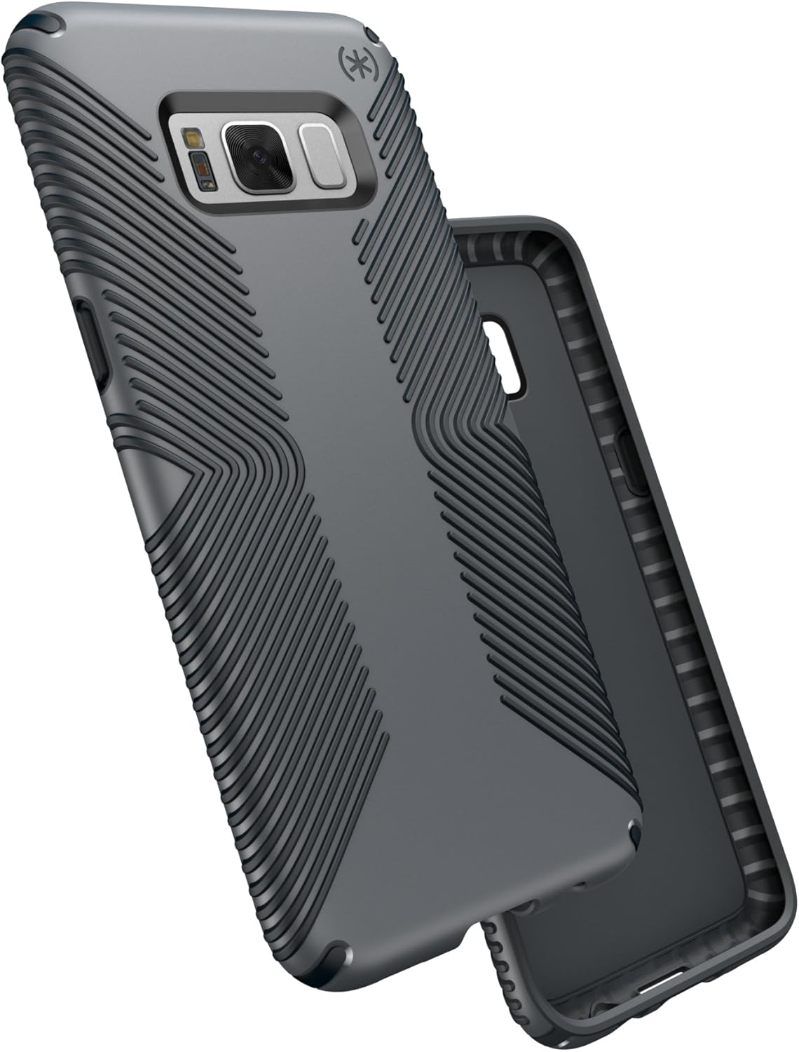 🛒 Crazy Deals Speck Products Presidio Grip Cell Phone Case for Samsung Galaxy S8 - Graphite Grey/Charcoal Grey