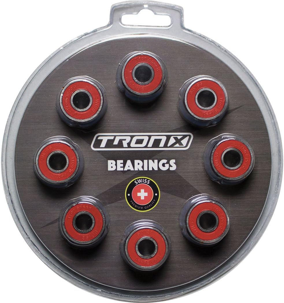 TronX 16-Pack Inline Hockey Bearings (Swiss Lite)