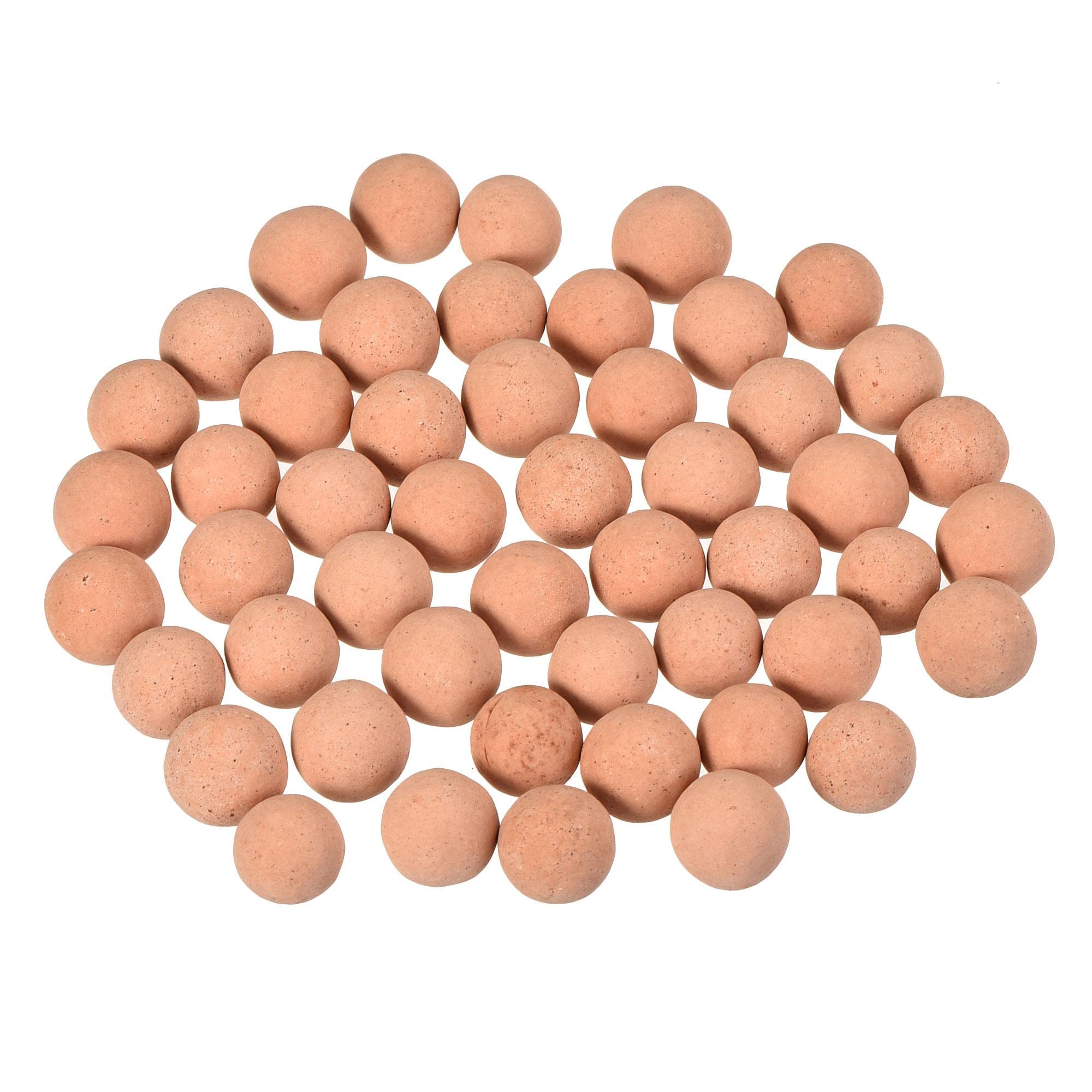 sourcing map Argile Galets 7-8mm 0.22 lbs Rose Jardinage Pot Boules pour Hydroponique Culture Vases Fournitures Bonsai Décoration