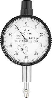 Mitutoyo 1044AB Dial Indicator DG 0.01 Grad, 0-5mm Range