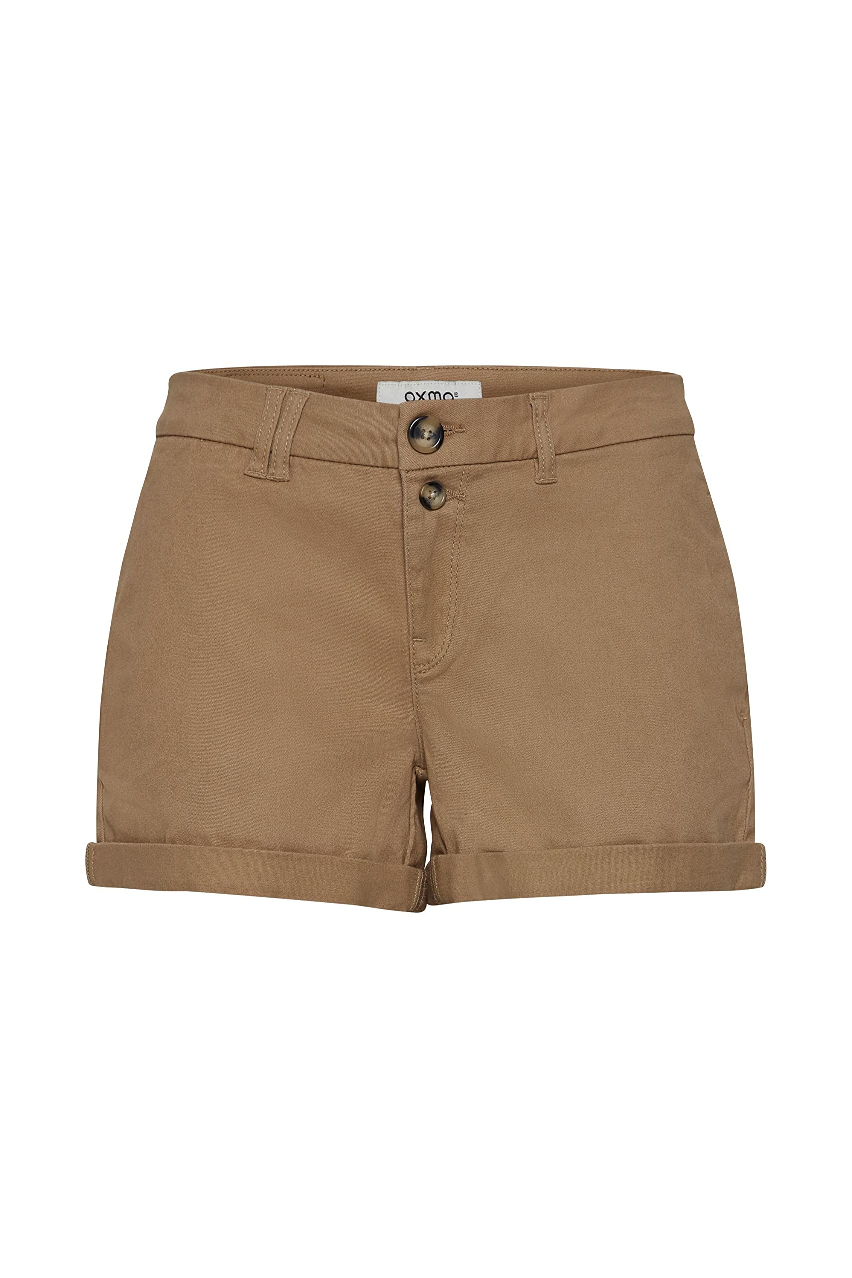 OXMO OXPiera Damen Chino Shorts Bermuda Kurze Hose mit Stretch
