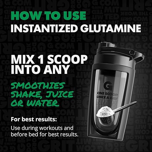 Miniatura 6 de Ganancias en L-glutamina a granel, polvo de glutamina sin gluten para la recuperación muscular y el crecimiento, apoyo después del entrenamiento,
