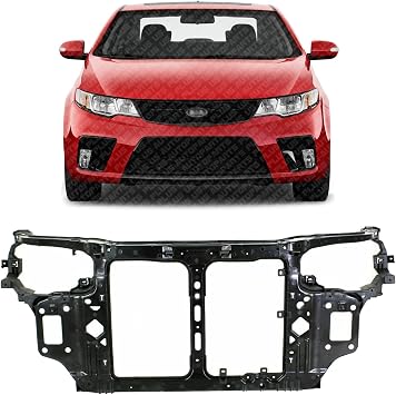 New New Front Radiator Support Assembly Plastic With Steel Direct Replacement For Kia Forte 2010-2013 / Koup 2010-2012 641011M000 KI1225150