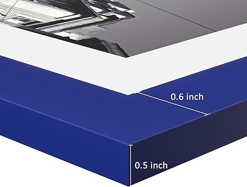 Vista 176 de eletecpro Juego de 10 marcos de fotos de 8 x 10 pulgadas, collage de fotos, decoración de pared, fotos de 5 x 7 con paspartú o de 8 x 10 pulgadas