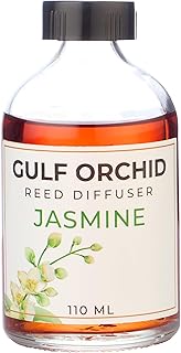 معطر فواح مع عيدان خشبية برائحة الياسمين من جولف اوركيد، أحمر، 110 مل