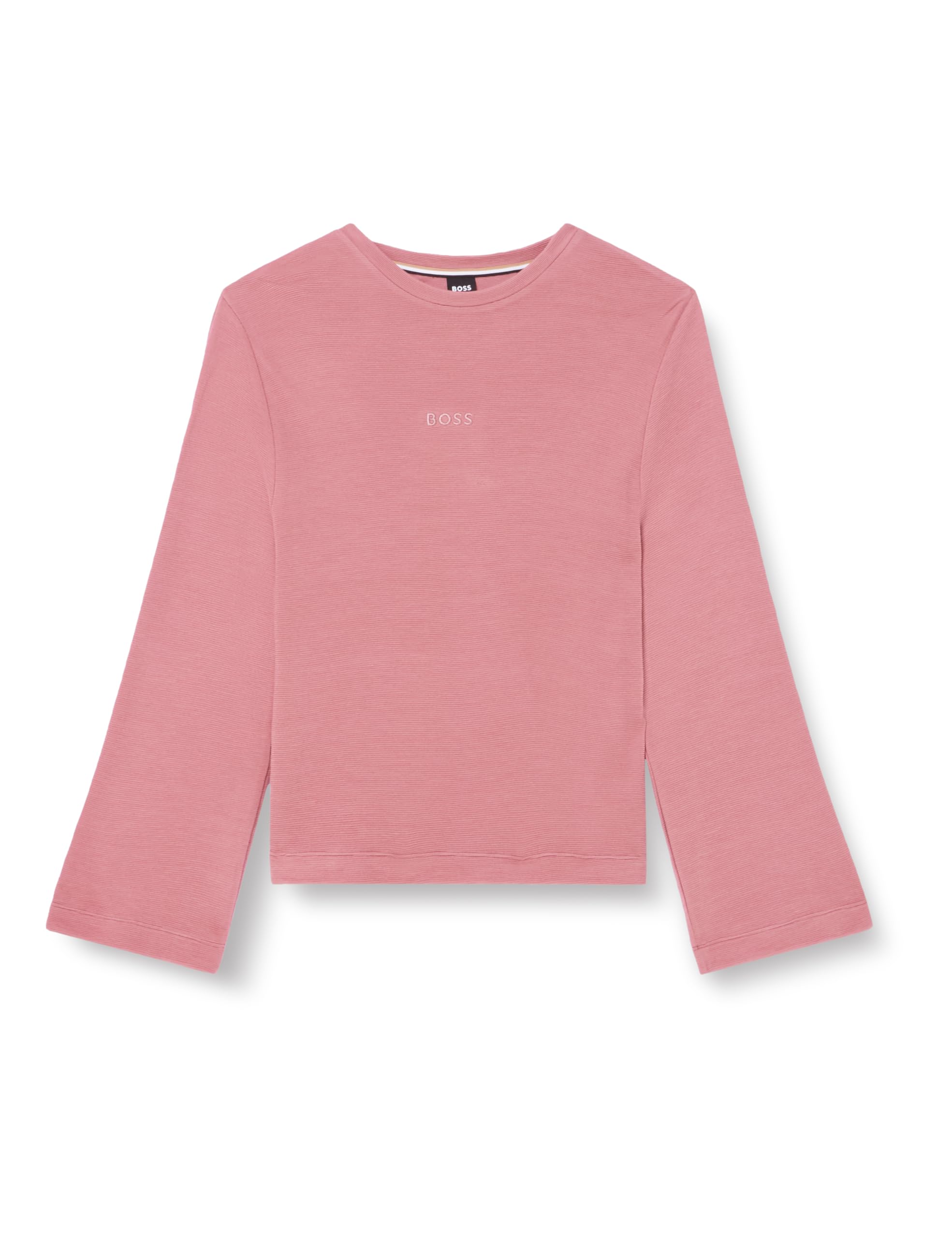 BOSS Blair_LS-Shirt, Loungew à Manches Longues aux Femmes, Light/Pastel Red633,