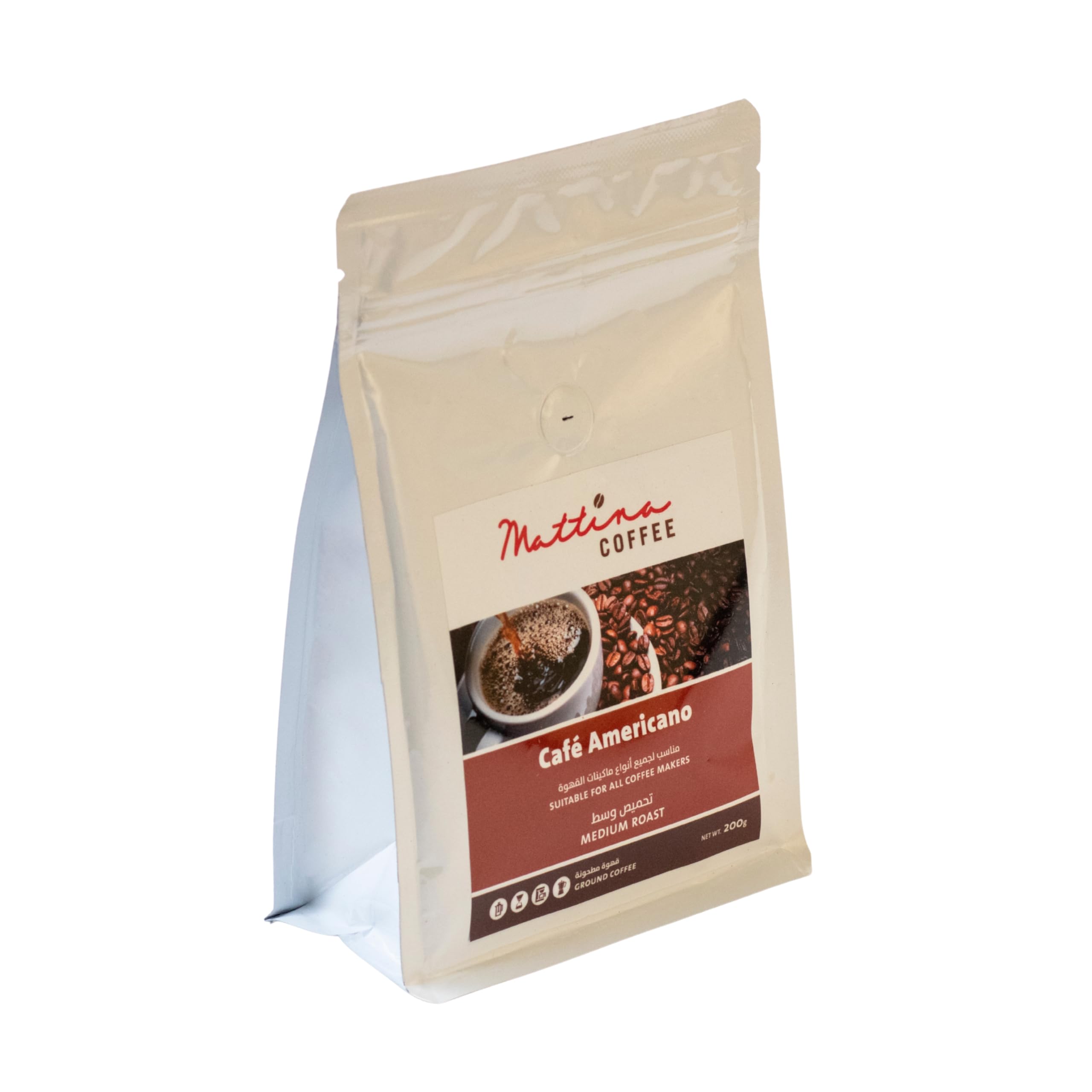 Mattina Coffee,Cafe Americano ground-200gr.bag