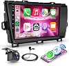 2G64G Car Radio for Toyota Prius 2010-2015 with Wireless CarPlayAndroid Auto, 9 inch Android 13 Touch Screen Stereo, GPS NavigationWiFiBluetoothMirror LinkSWC HD Backup Camera