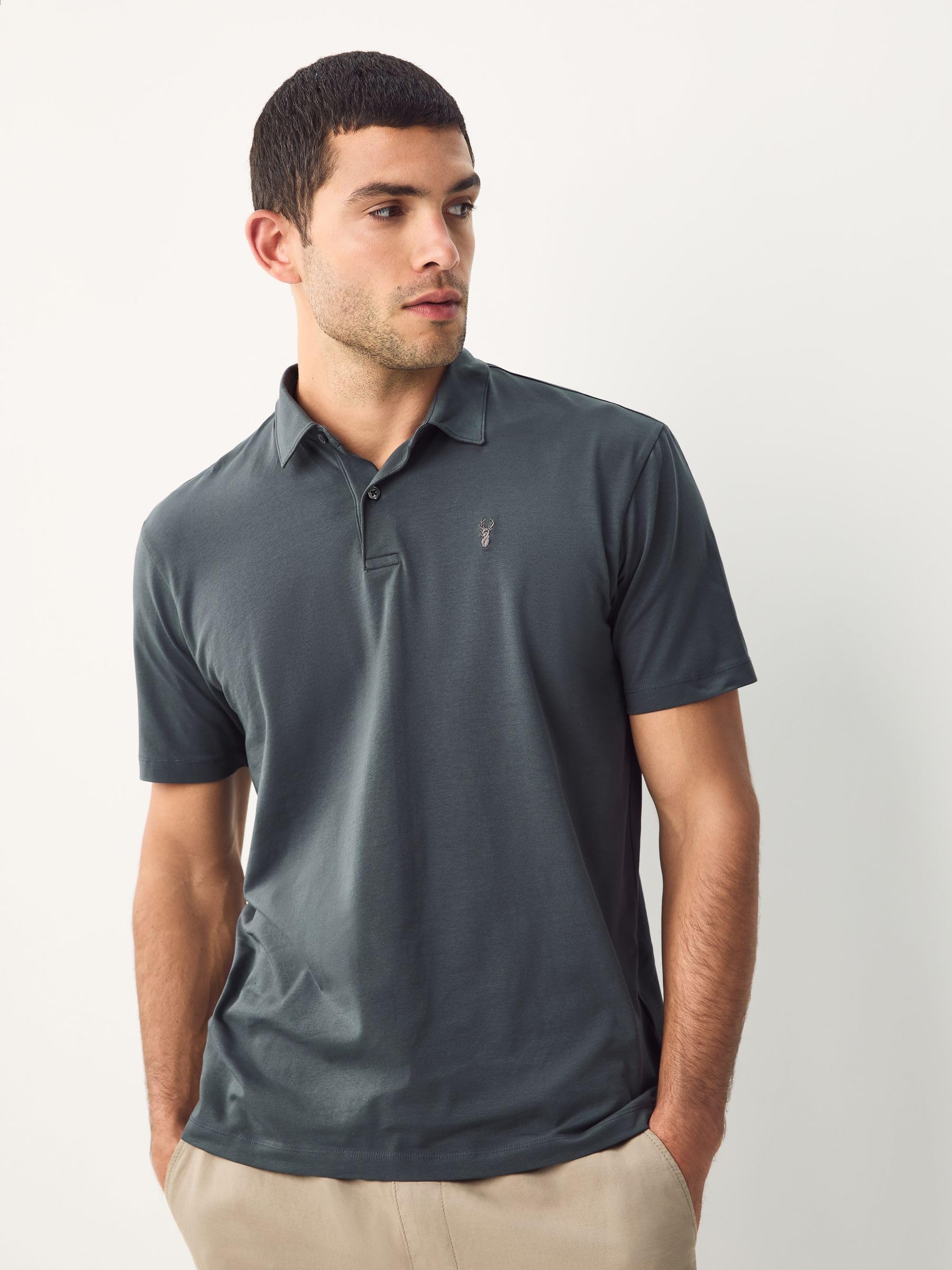 NEXT Herren Poloshirts aus Jersey im 3er-Pack