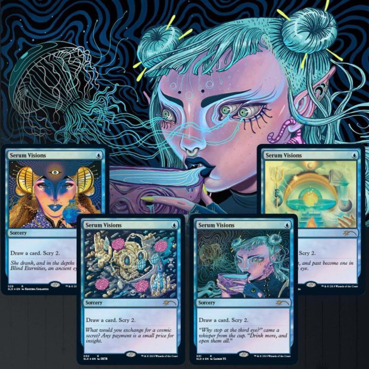 Amazon.co.jp: MTG Secret Lair Drop Series Seeing Visions : おもちゃ