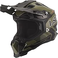 Vista 8 de Casco LS2 MX-Off Road Subverter Evo 76 Blanco mate/Gris
