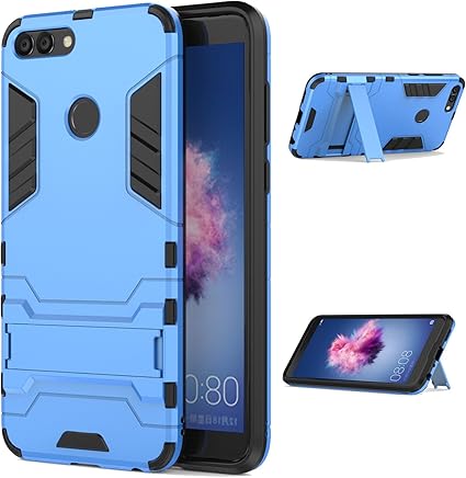 LXHGrowH Funda Huawei P Smart, Fundas 2in1 Dual Layer Anti-Shock 360? Full Body Protecci?n TPU Silicona Gel Bumper y Duro PC Armadura con Soporte y Desmontable Carcasa para Huawei P Smart, Azul LXHGrowH Funda Huawei P Smart, Fundas 2in1 Dual Layer Anti-Shock 360? Full Body Protecci?n TPU Silicona Gel Bumper y Duro PC Armadura con Soporte y Desmontable Carcasa para Huawei P Smart, Azul