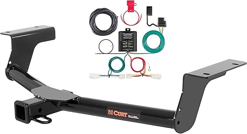 Curt Enganche de remolque clase 3 receptor de 2 pulgadas para RAV4 2013 2018 | 3,500 libras. Peso bruto del remolque, 525 libras. Peso de la lengua