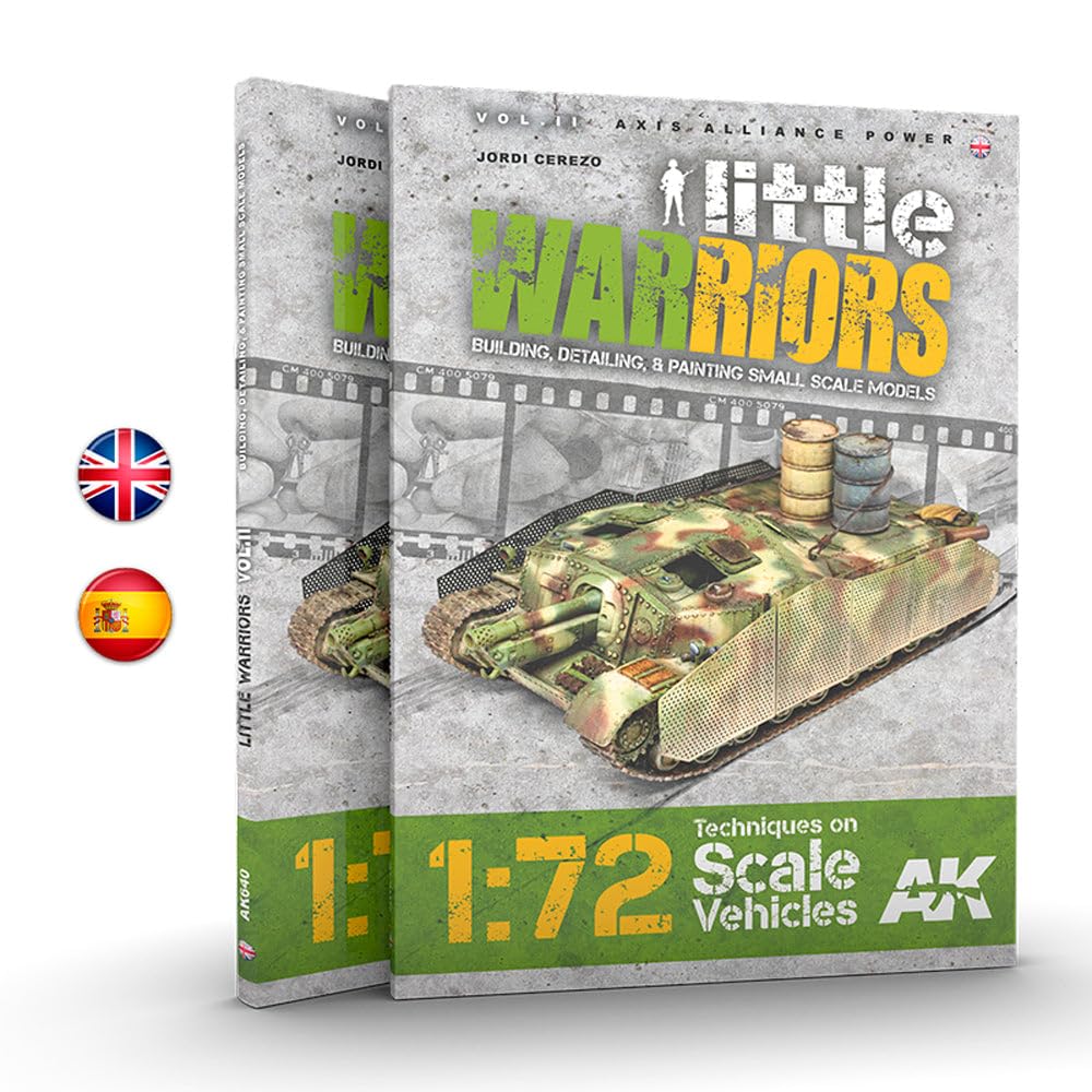 Ak Interactive Ak Book Ak640 Little Warriors 1:72. Vol Ii (152 Pages) (En)
