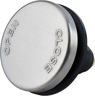 Plumb Pak K863-50DSBN Bathtub Foot Lok Stop Replacement Cartridge, 3/8 Inch, Brushed Nickel