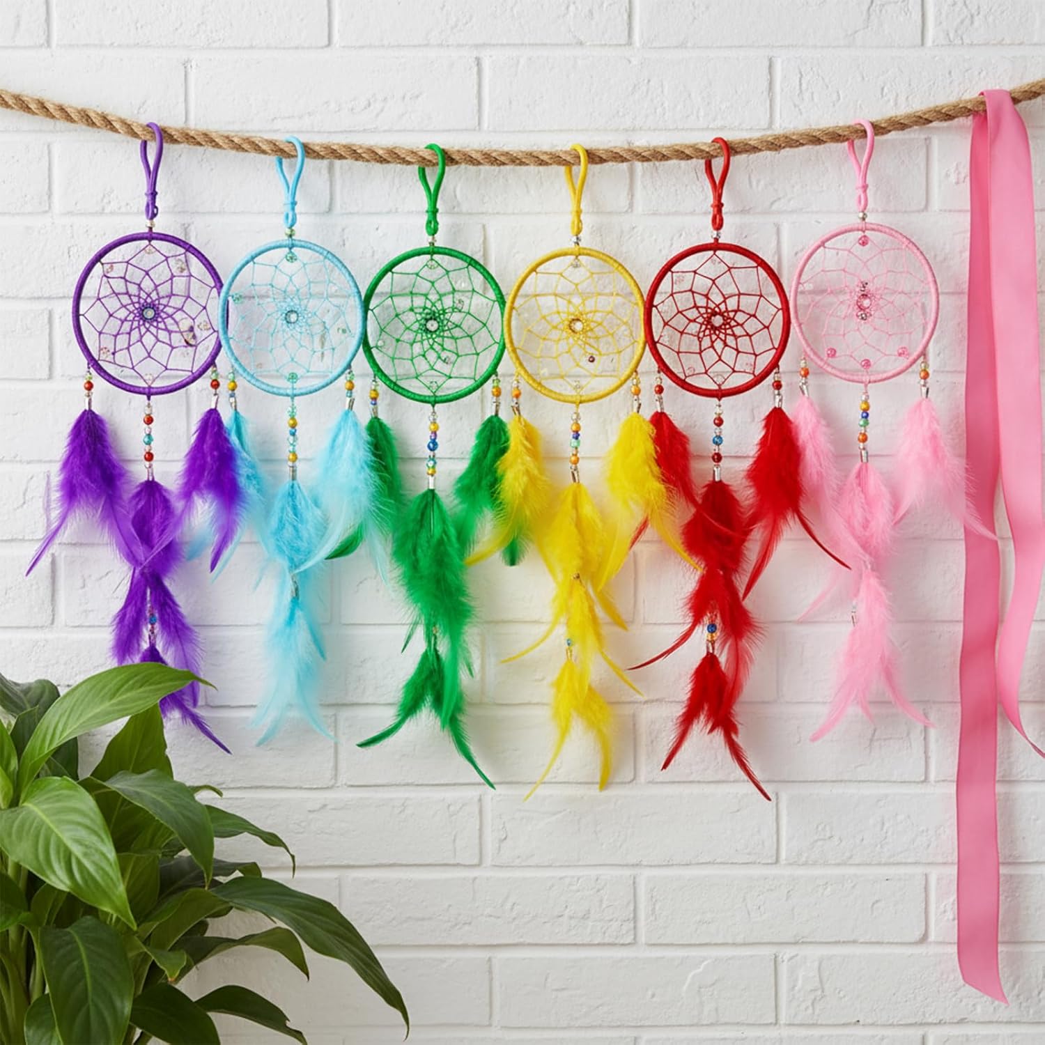 22 PCS Plastic Keychain Clips for Crafts, Multicolor Lobster Claw Clasps Backpack Rings Keychain, Lanyard Clips Hooks and Clasps for Crafts Jewelry Making Key Chains DIY Handmade - Image 5