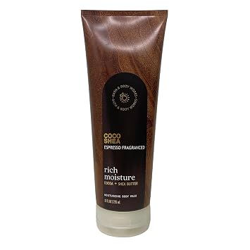 Bath & Body Works Coco Shea Espresso Fragranced Trio Gift Set - Moisturizing Body Wash, Perfume Mist and Body Lotion - with a Natural Oats Bar Soap - Full Size