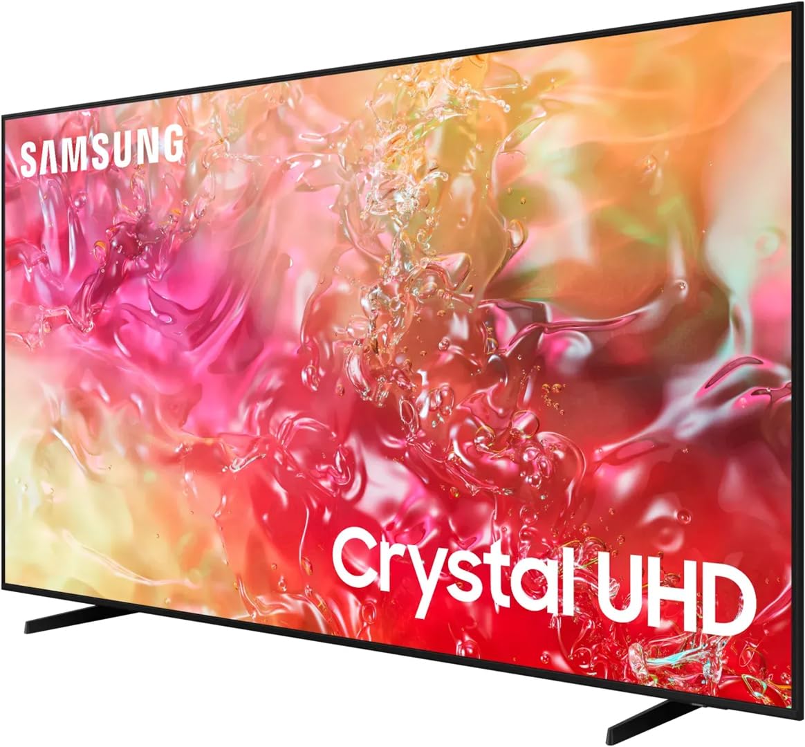 Samsung Crystal UHD DU7170 telewizor o przekątnej 50 cali, 127 cm (50DU7170), PurColor, Crystal procesor 4K, Q-Symphony, Smart TV [2024]