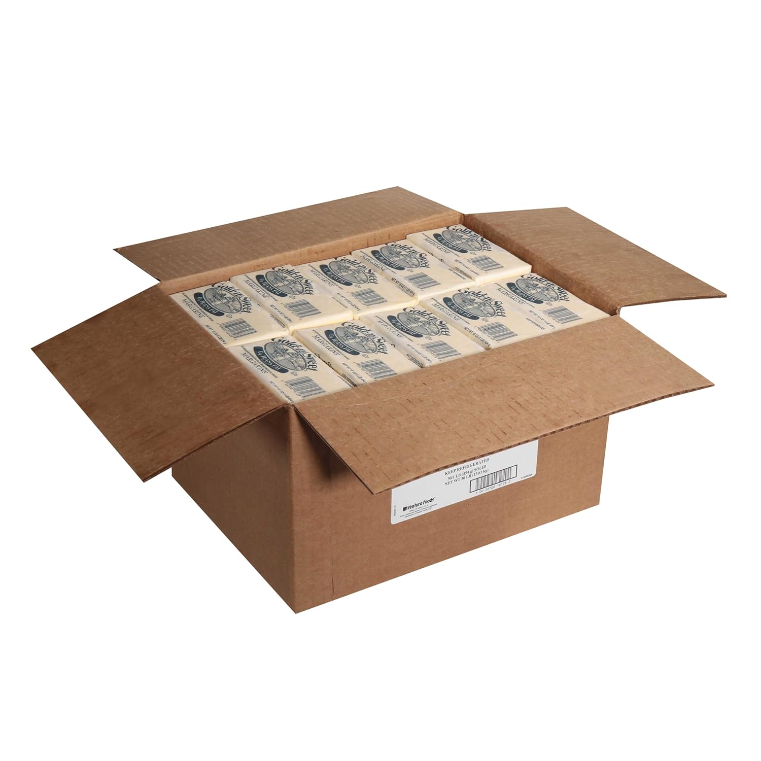 Gold N Sweet Dairy Print Margarine, 1 Pound - 30 per case.