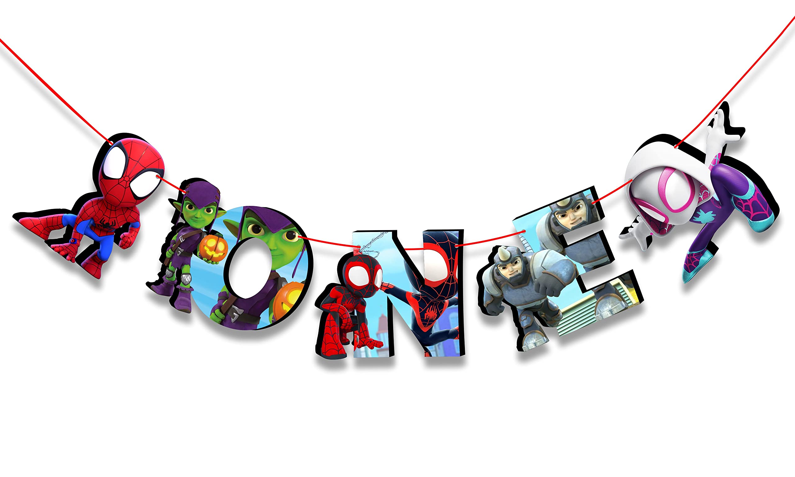 Spde and His Amzing Frinds One Banner, Spide and His Amazing Friends One Banne, small