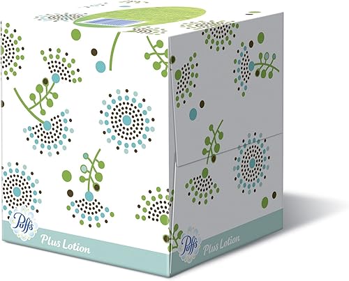 Miniatura 10 de Toallitas de limpieza facial Puffs Plus cubo con 56 1